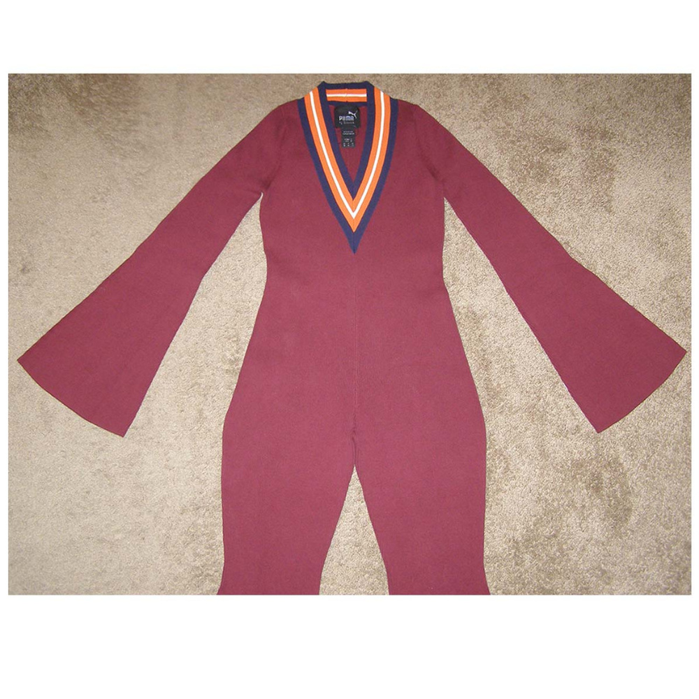 NWT Fenty Puma Rihanna stretch jumpsuit M 10-12 - Picture 4 of 9